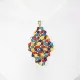Symphony - Xochitl Rhombus M-Yellow Organza - 1